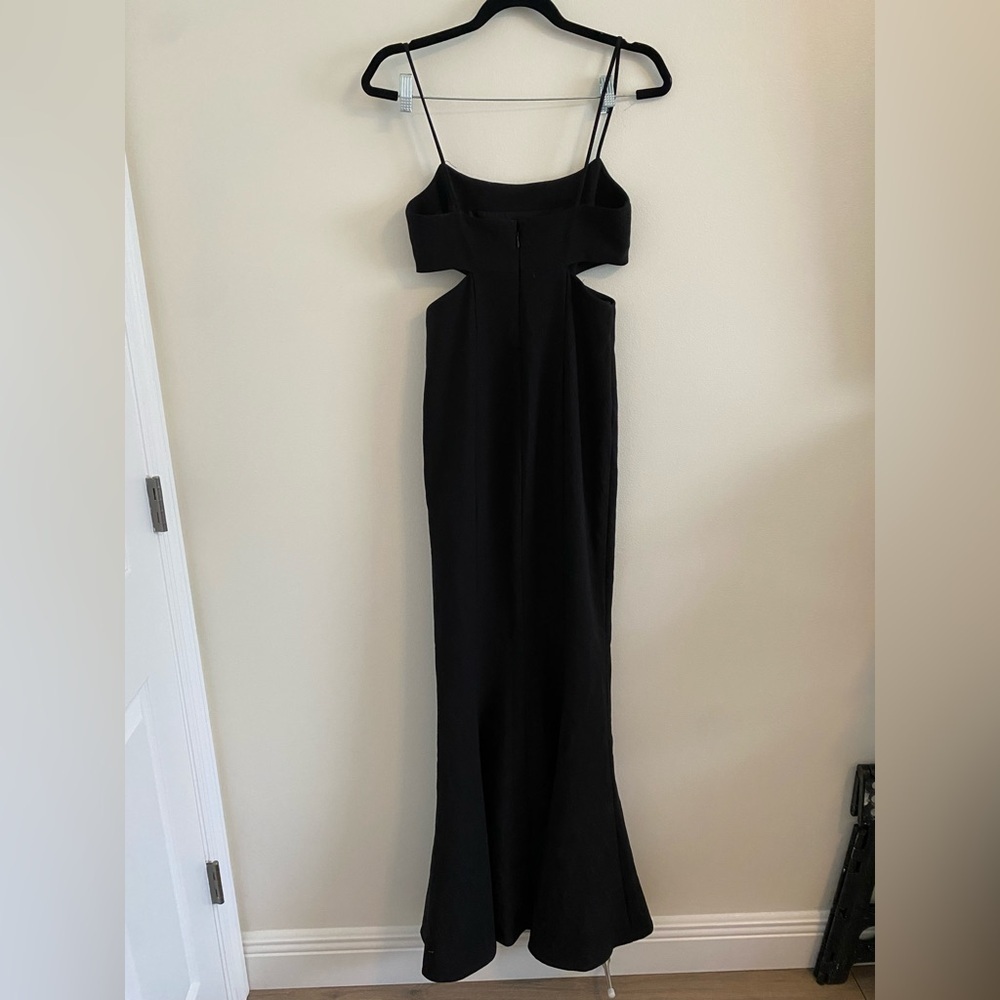 Likely Tamarelli Gown Black Cutout Black size 4 - Picture 3 of 11
